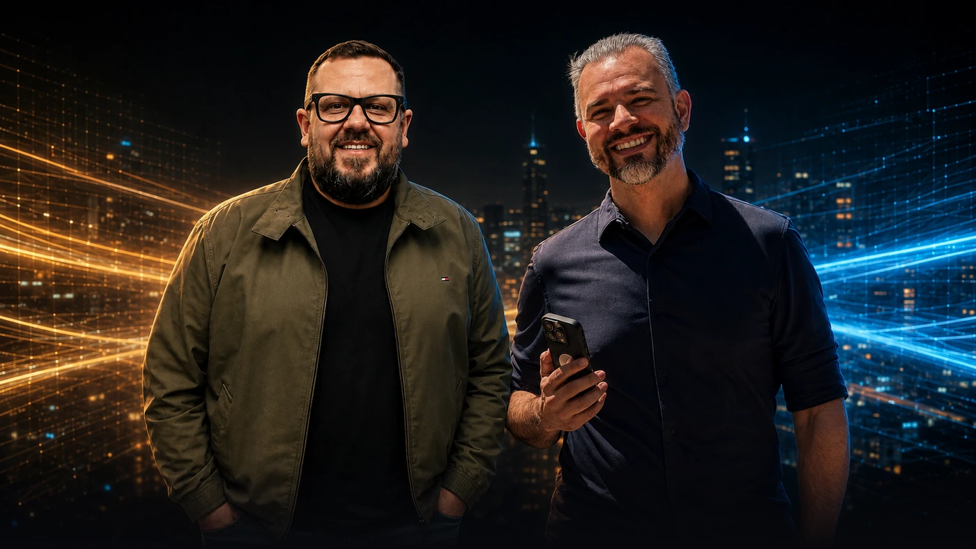 Gerson Magalhães e Vicente Sanches, palestrantes do evento